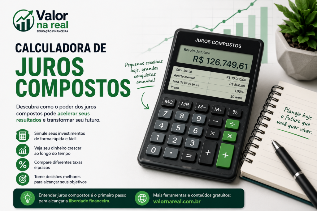 Calculadora de juros compostos