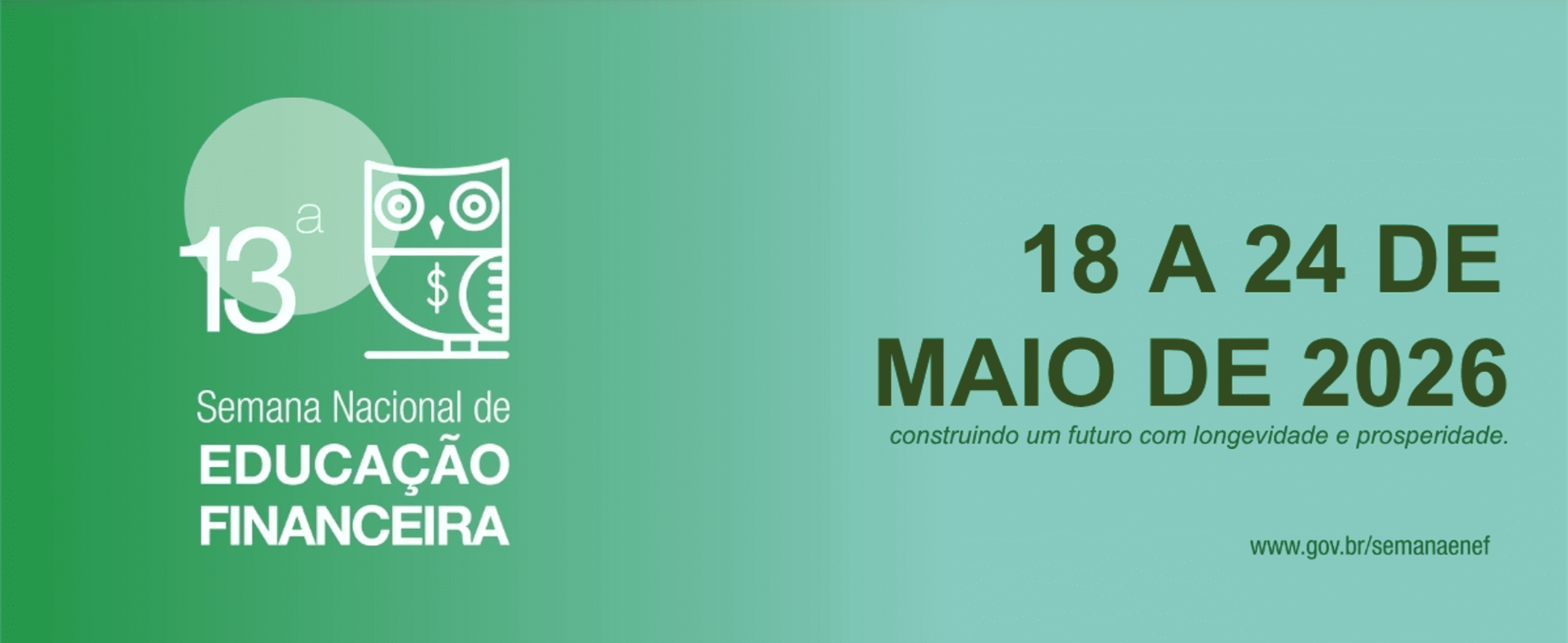 Semana Nacional de Educação Financeira 2026