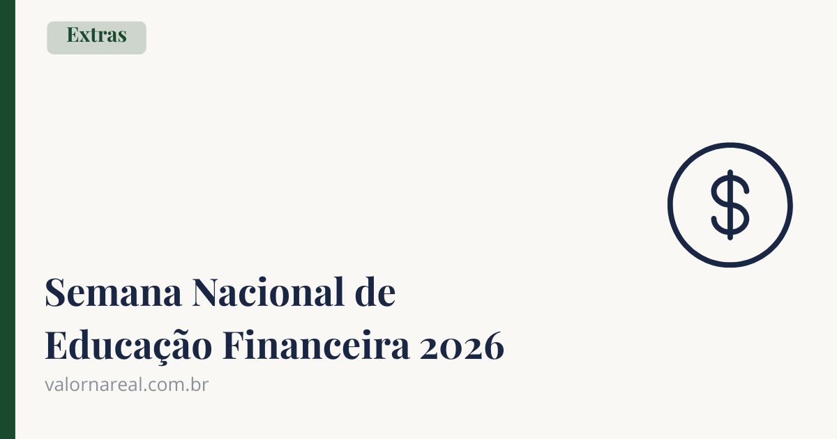 semana nacional de educação financeira 2026