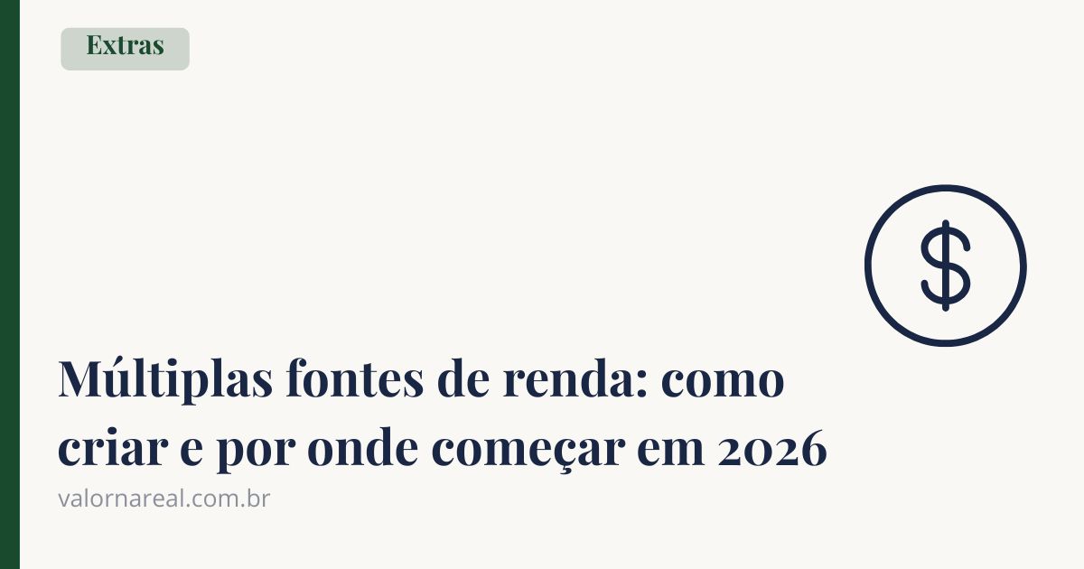 múltiplas fontes de renda