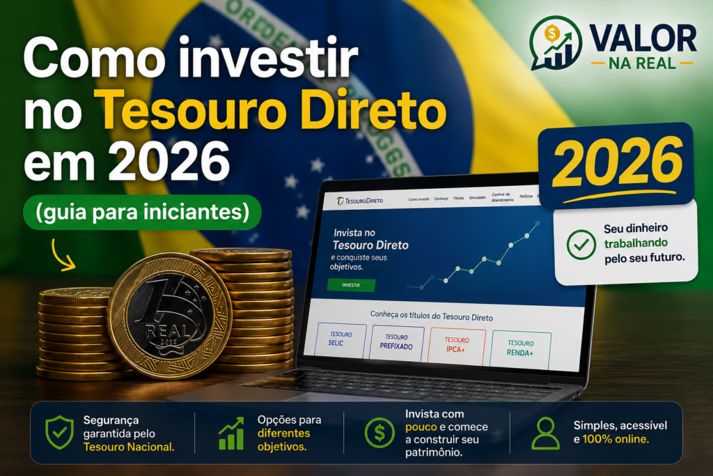 como investir no Tesouro Direto