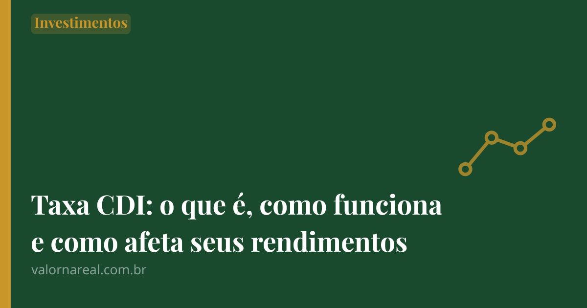 taxa CDI