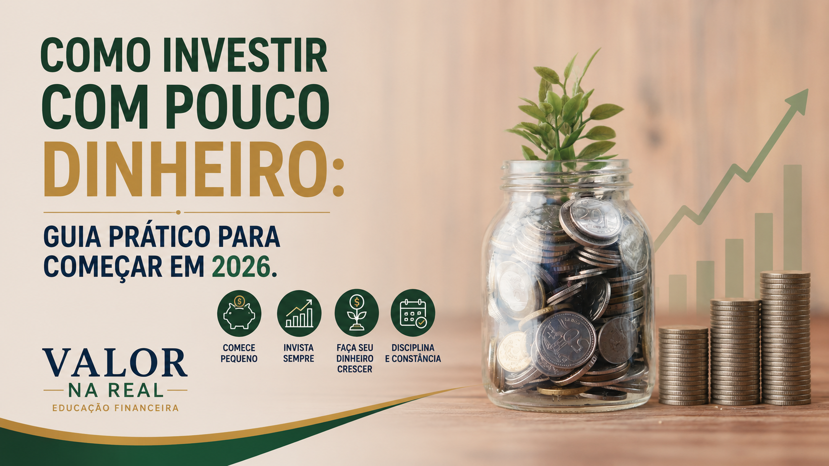 investir com pouco dinheiro