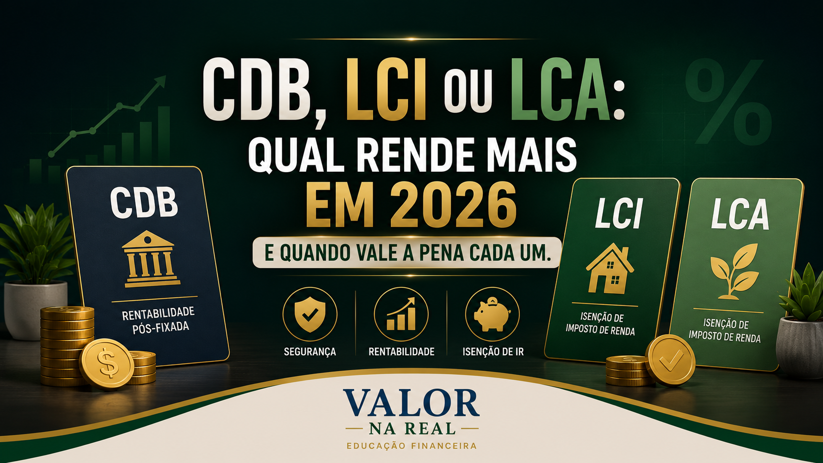 CDB, LCI ou LCA