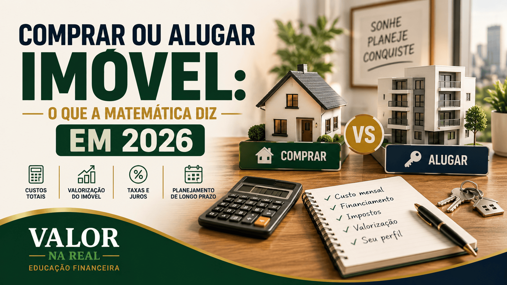 comprar ou alugar